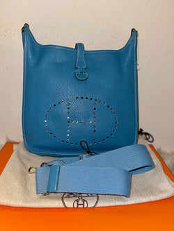 HERMES Evelyne lll PM - Blue