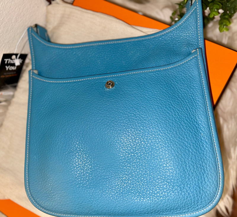 HERMES Evelyne lll PM - Blue