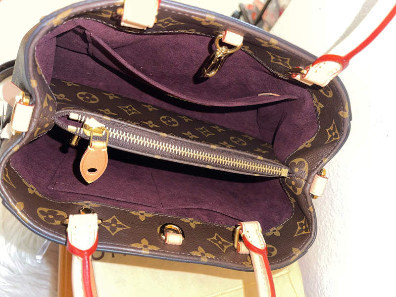 LOUIS VUITTON Monogram Canvas Montaigne BB Bag