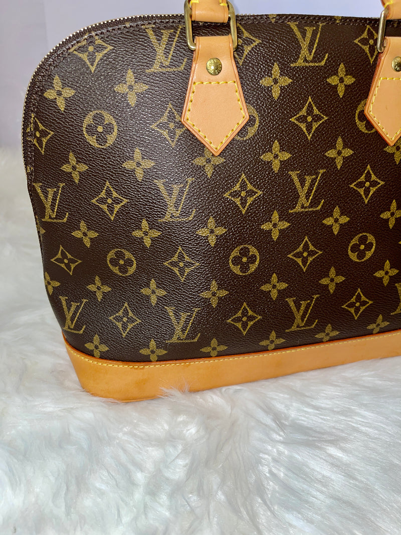 LOUIS VUITTON Monogram Canvas Alma PM