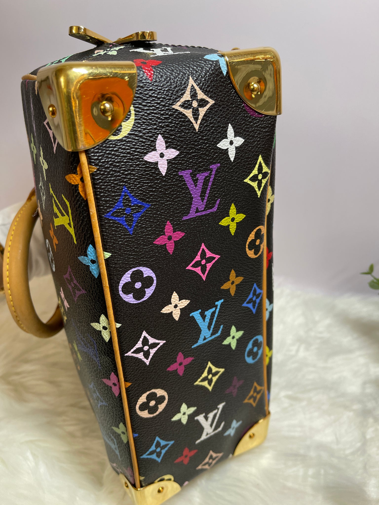 Louis Vuitton Trouville Monogram Multicolor Coated Canvas Top