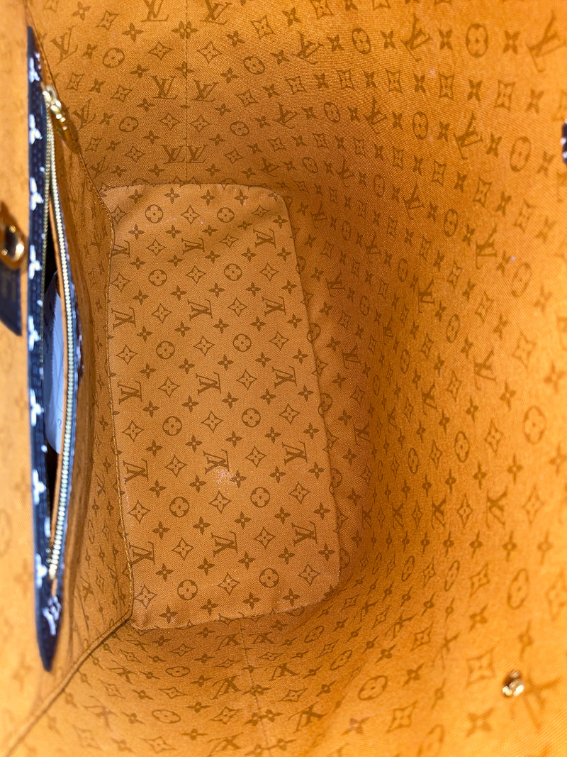 LOUIS VUITTON Monogram Giant Crafty Neverfull MM (Limited Edition)