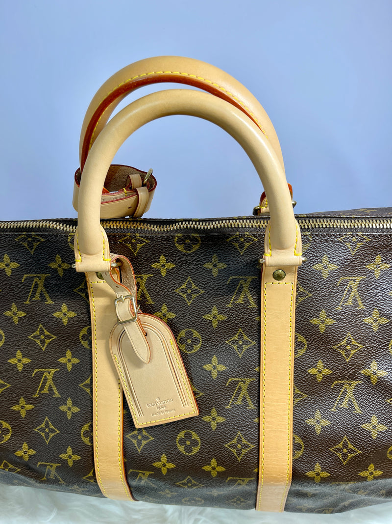 LOUIS VUITTON Keepall Bandouliere 50 Monogram