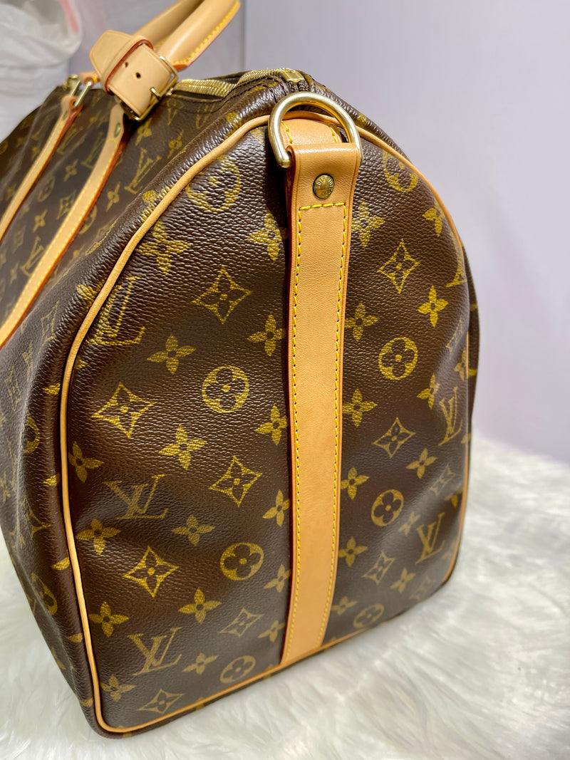 LOUIS VUITTON Keepall Bandouliere 50 Monogram