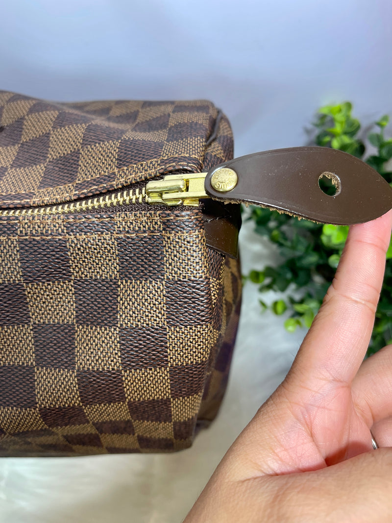 LOUIS VUITTON Damier Ebene Speedy 35