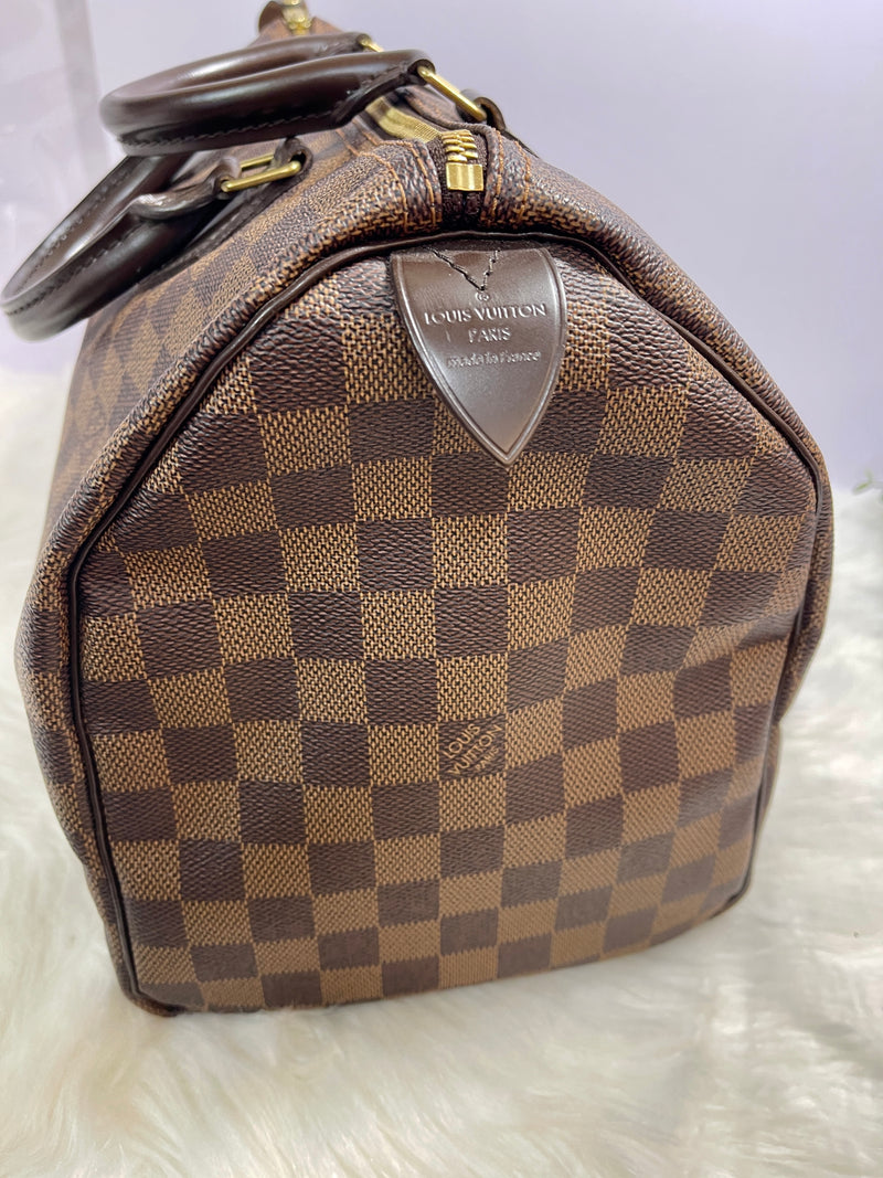 LOUIS VUITTON Damier Ebene Speedy 35