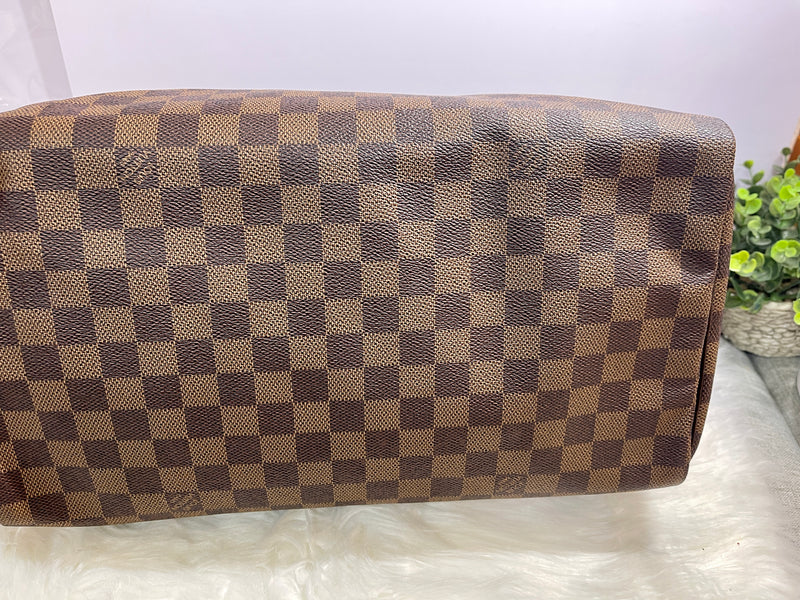 LOUIS VUITTON Damier Ebene Speedy 35