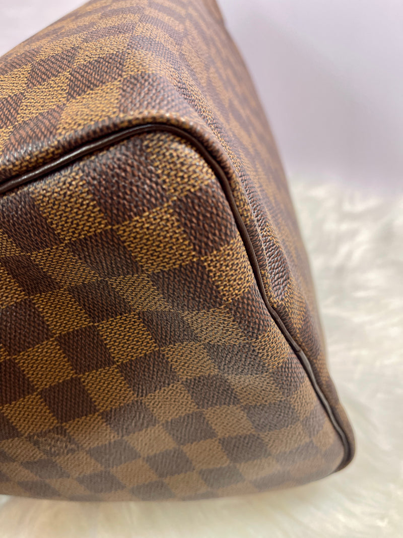 LOUIS VUITTON Damier Ebene Speedy 35