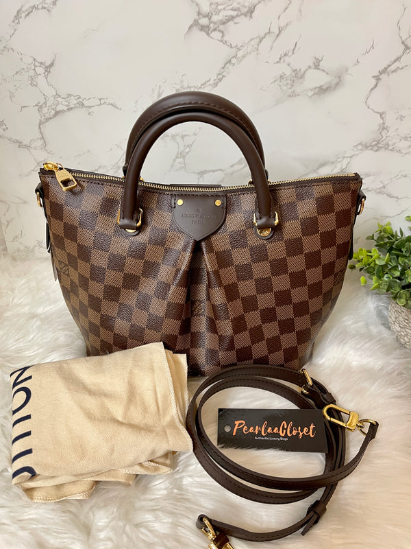 LOUIS VUITTON Damier Canvas Siena PM Bag