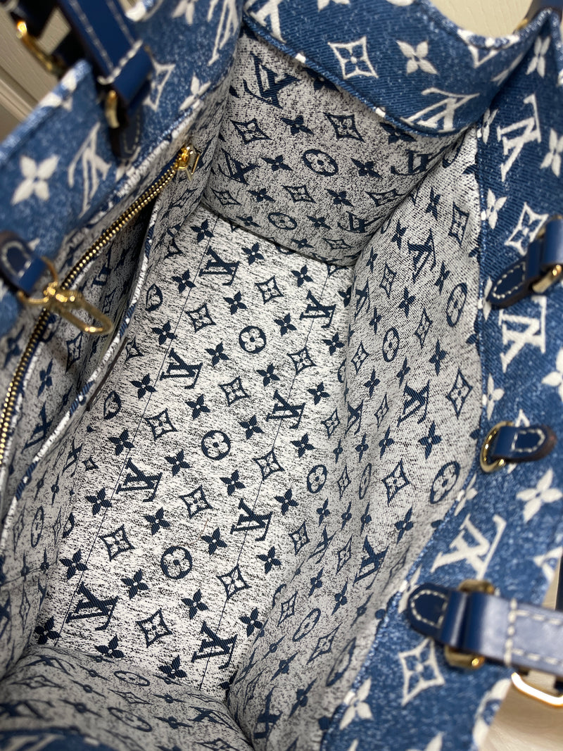 Louis Vuitton Onthego MM Denim