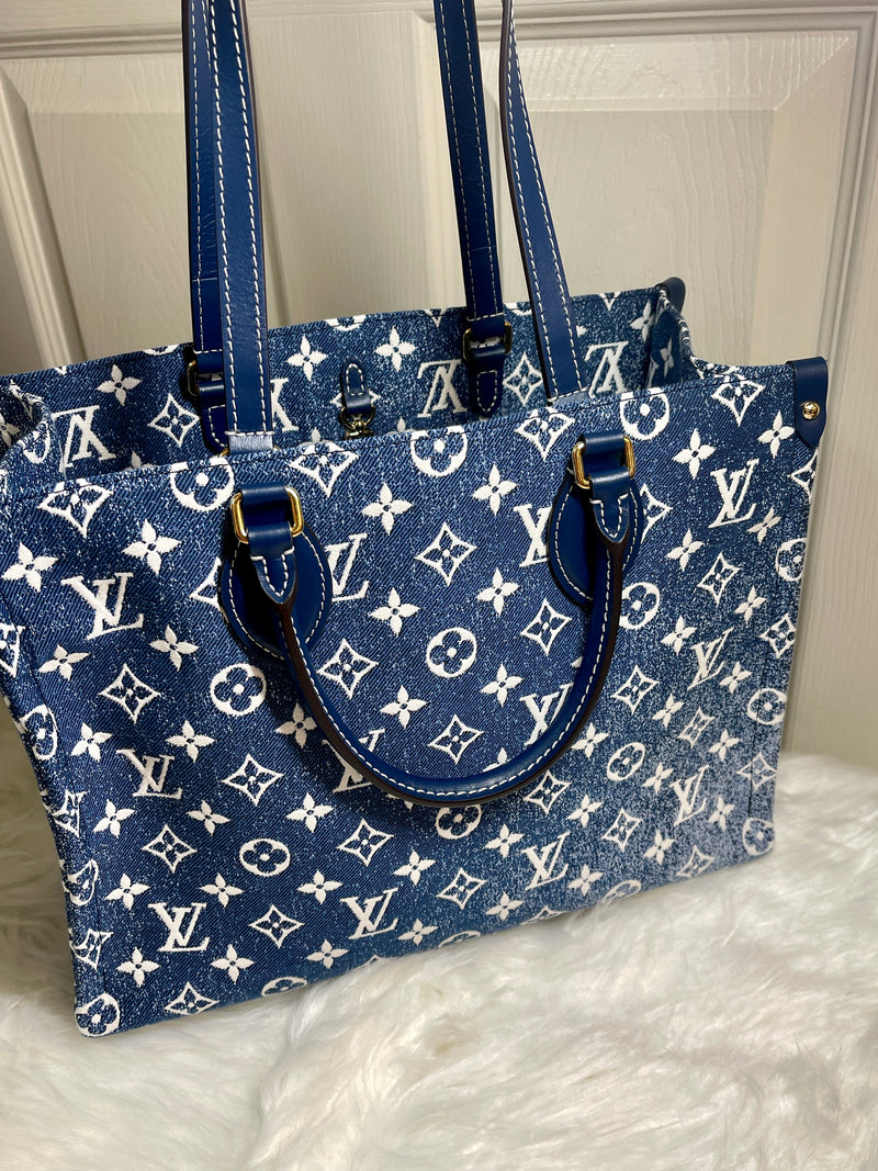 Louis Vuitton Onthego MM Denim