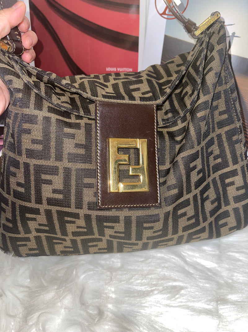 Fendi Zucca shoulder bag