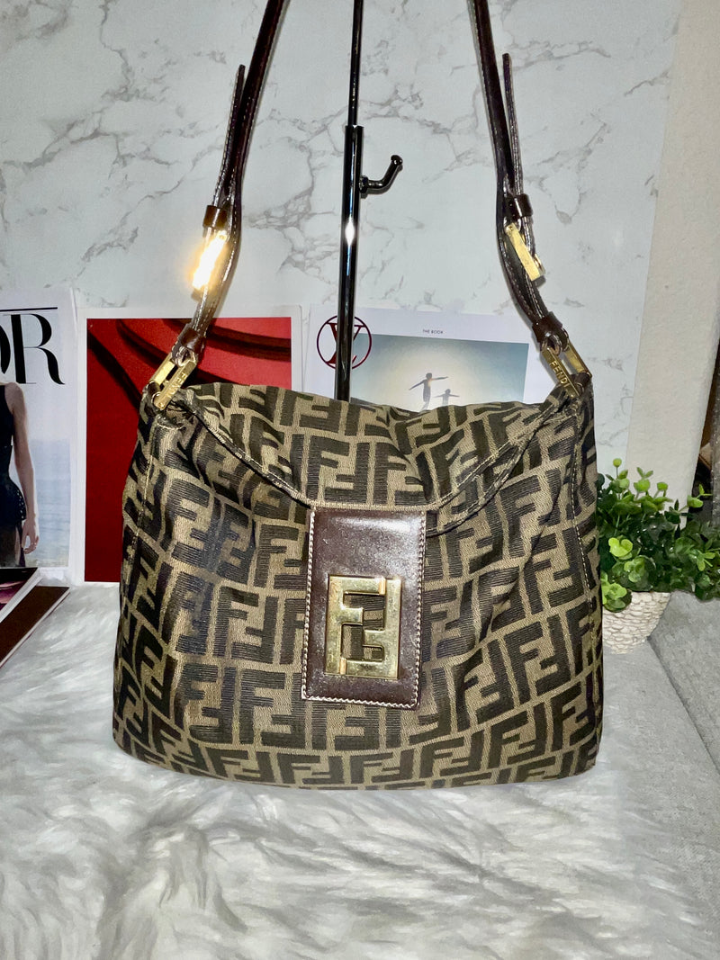 Fendi Zucca shoulder bag