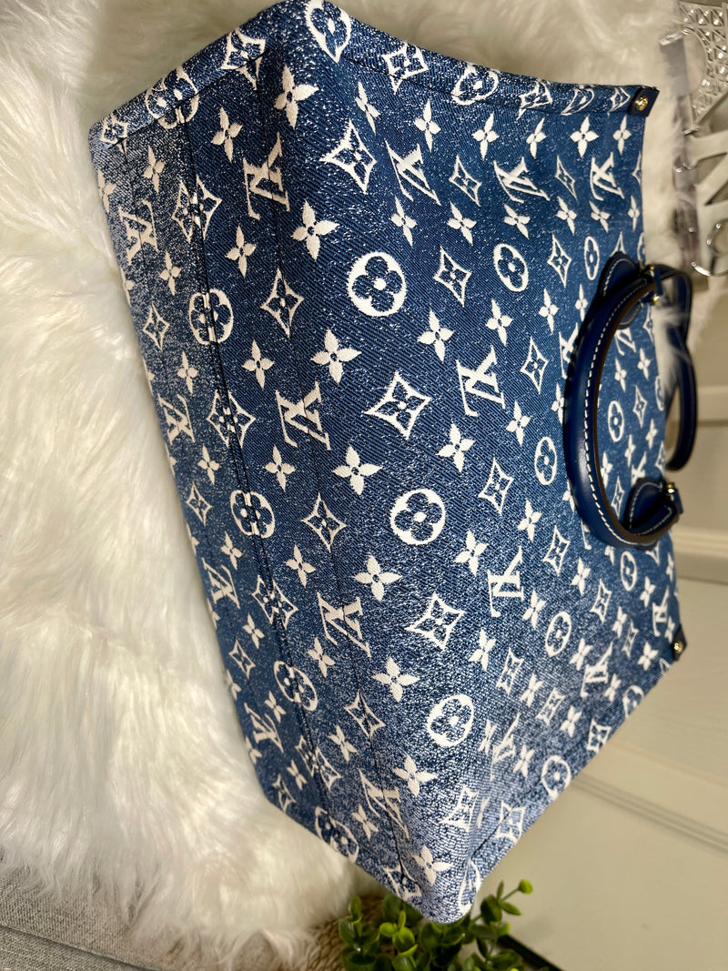 Louis Vuitton Onthego MM Denim