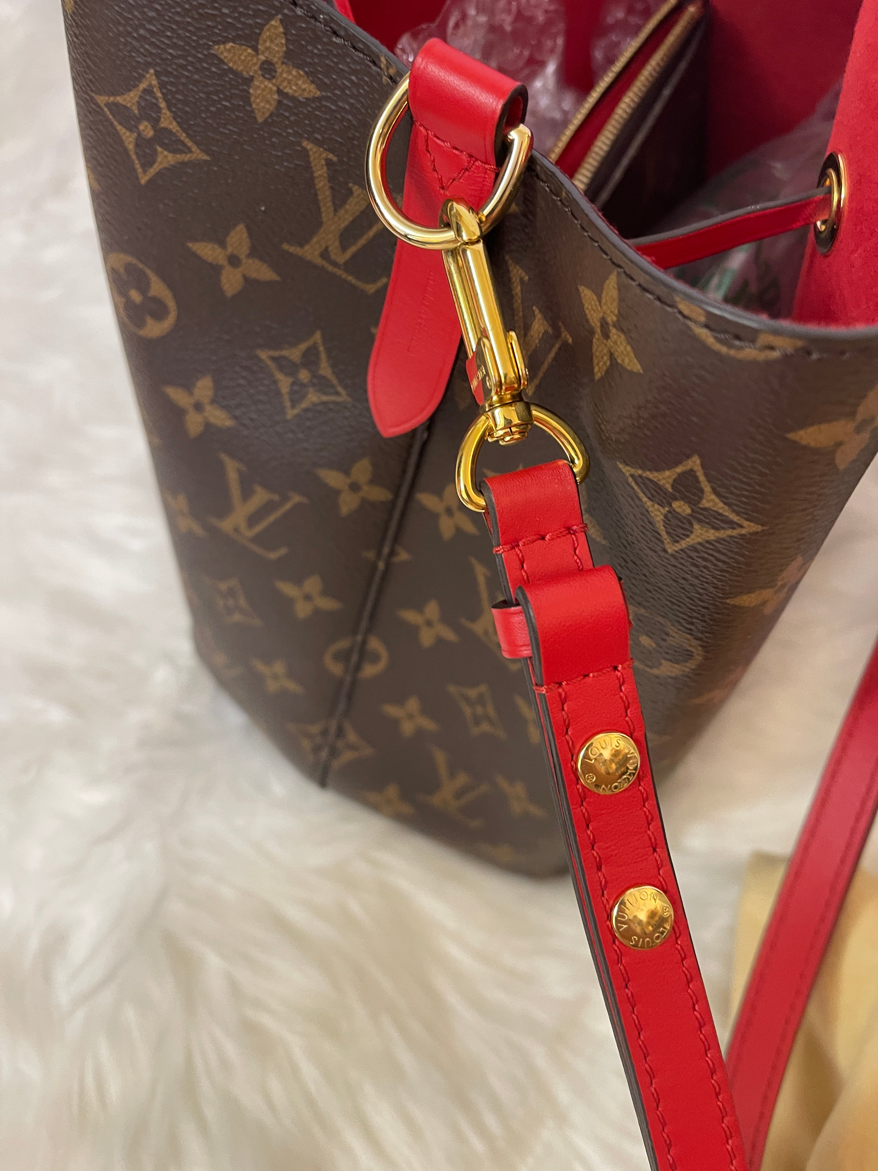 Louis vuitton neonoe online coquelicot