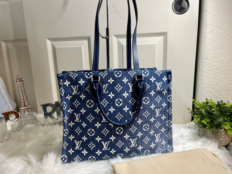 Louis Vuitton Onthego MM Denim