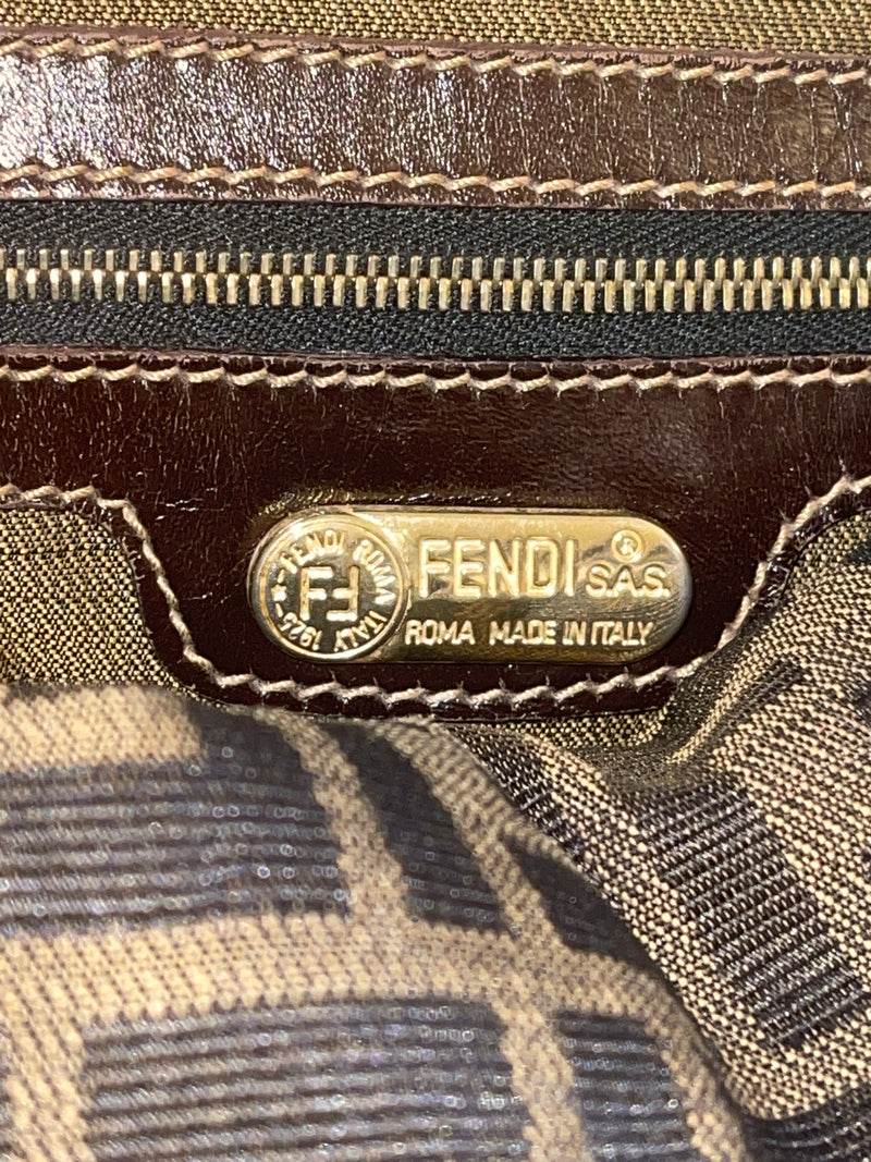 Fendi Zucca shoulder bag