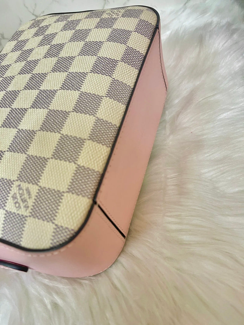 LOUIS VUITTON Damier Azur Saingtogne Eau de Rose