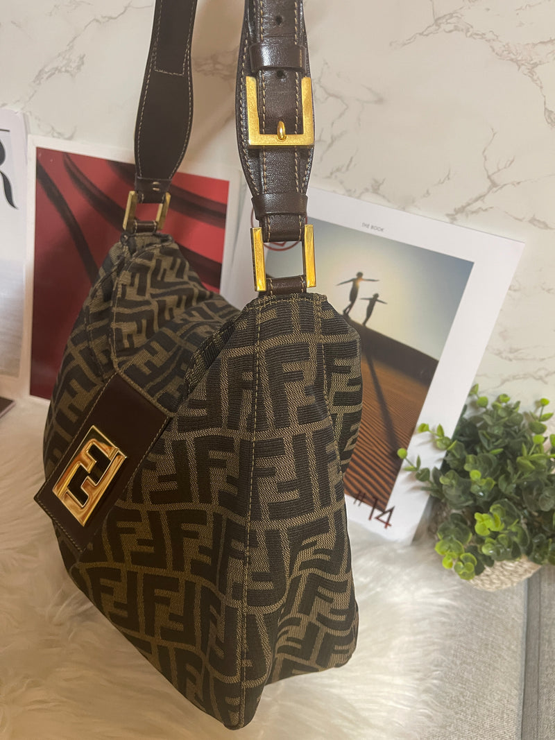 Fendi Zucca shoulder bag