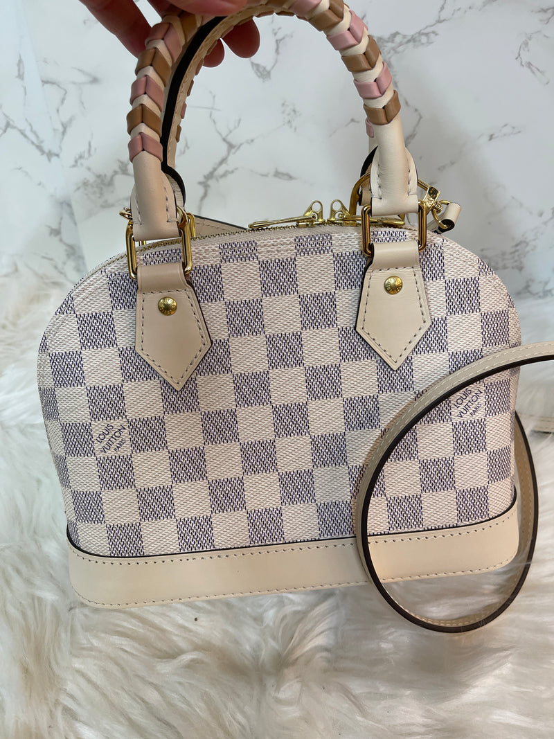 LOUIS VUITTON Alma BB Damier Azur - Brandnew ( 2022 )