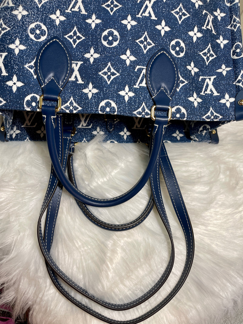 Louis Vuitton Onthego MM Denim