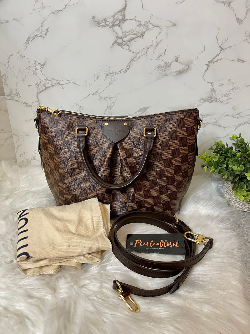 LOUIS VUITTON Damier Canvas Siena PM Bag