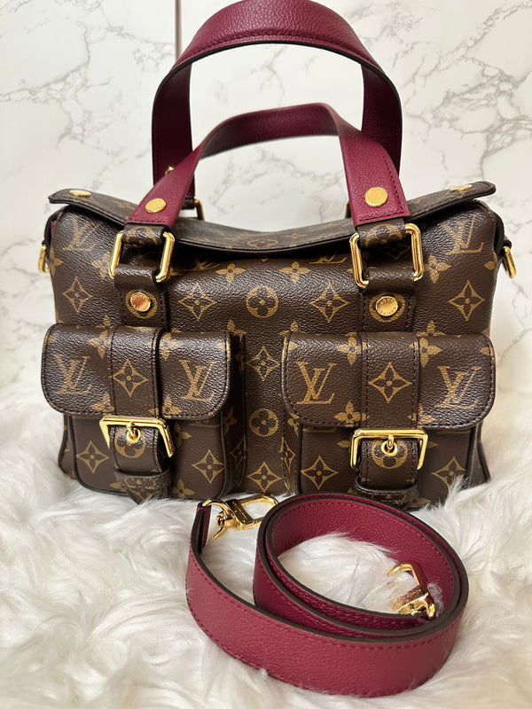 Louis Vuitton Manhattan Burgandy limited edition