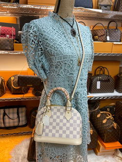 LOUIS VUITTON Alma BB Damier Azur - Brandnew ( 2022 )