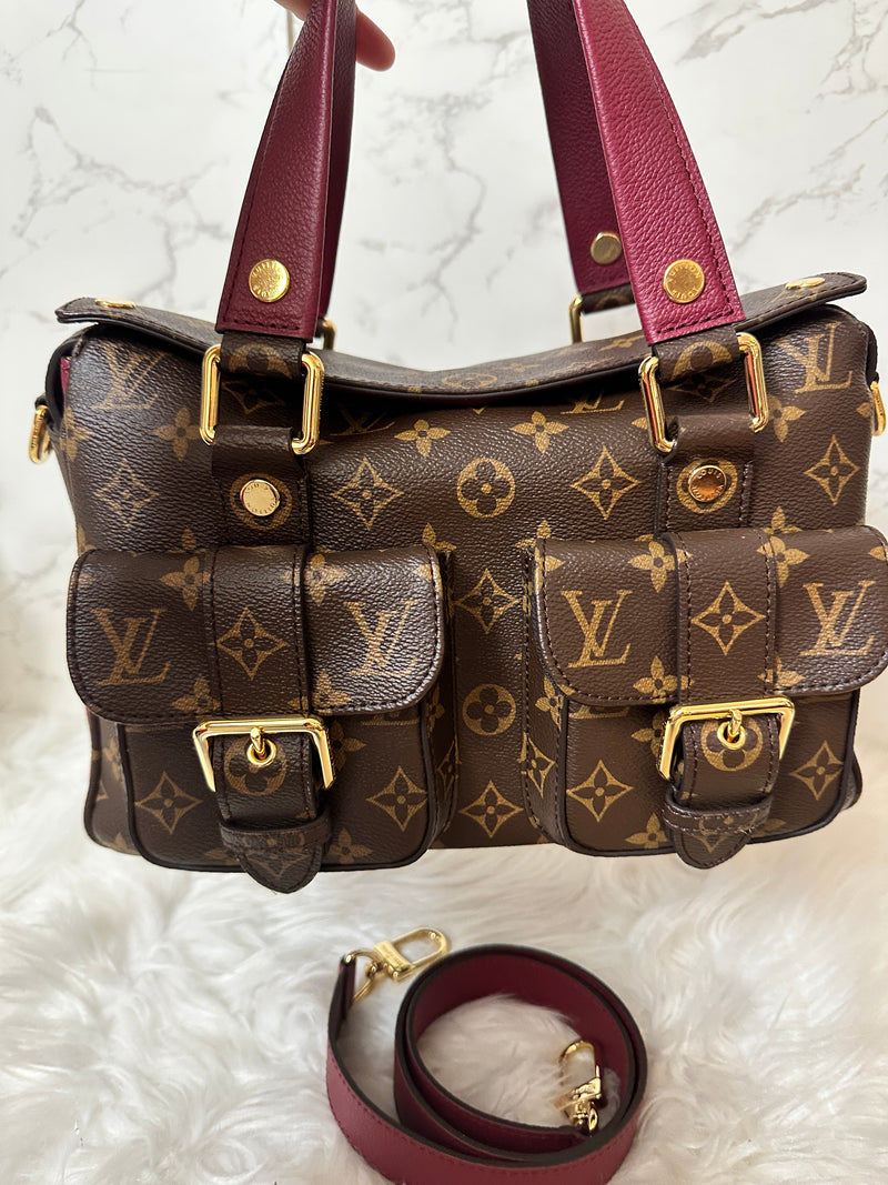 Louis Vuitton Manhattan Burgandy limited edition