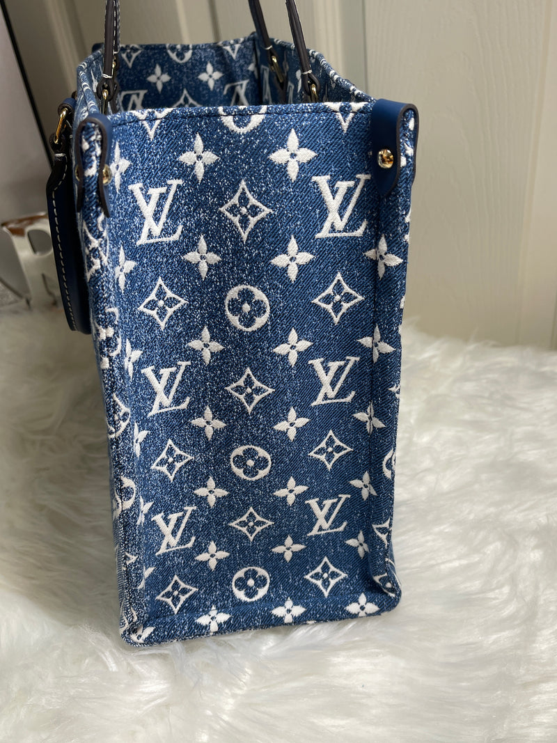 Louis Vuitton Onthego MM Denim